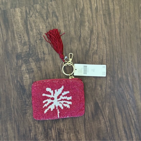 Anthropologie beaded coin purse-summer edition  size 3.5” by 5” - Picture 4 of 10